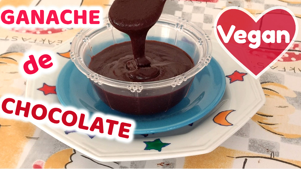 Ganache de Chocolate Vegana Receitas Vegan Fácil