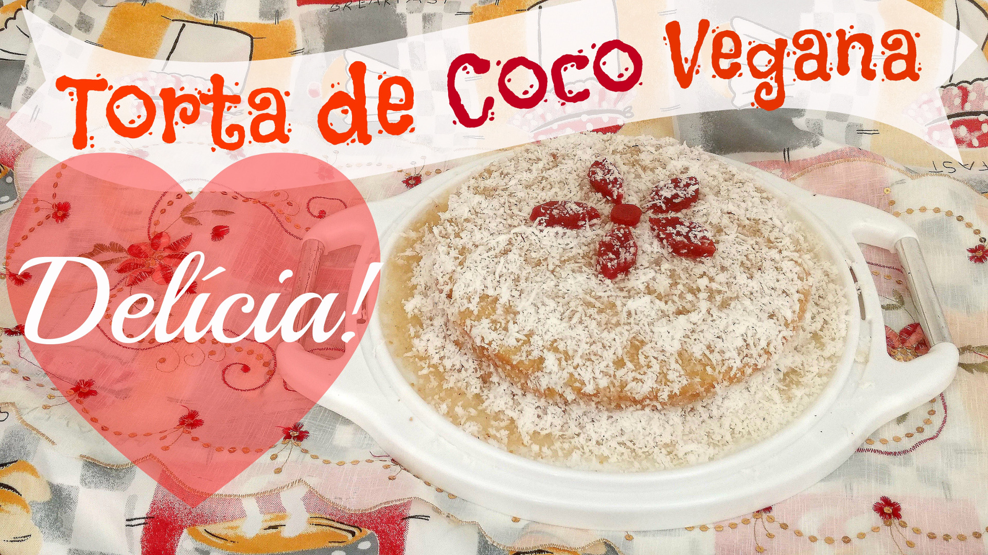 TORTA DE COCO VEGANA COM GOIBADA Receitas Veganas que amo Katia Vegana
